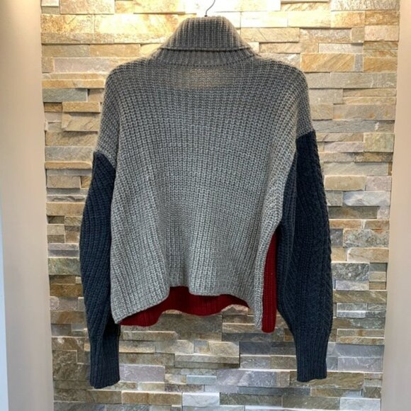 Elodie Multi Yarn Cozy Turtleneck Sweater - Picture 3 of 5